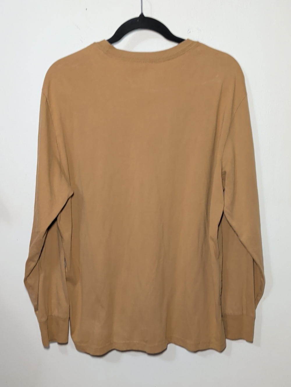 State of Mine Alabama Mountain Sunrise T-shirt Tan Green Long Sleeve Mens Size L - Picture 4 of 4